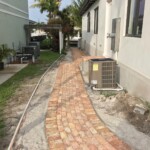 Brick paver installation by Specialty Services Associates