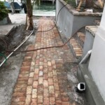 Brick paver installation by Specialty Services Associates