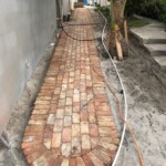 Brick paver installation by Specialty Services Associates