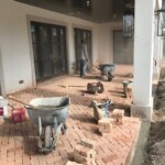 Brick paver installation by Specialty Services Associates